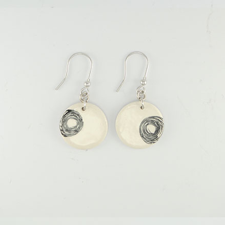Boucle-d-oreille-clou-ceramique