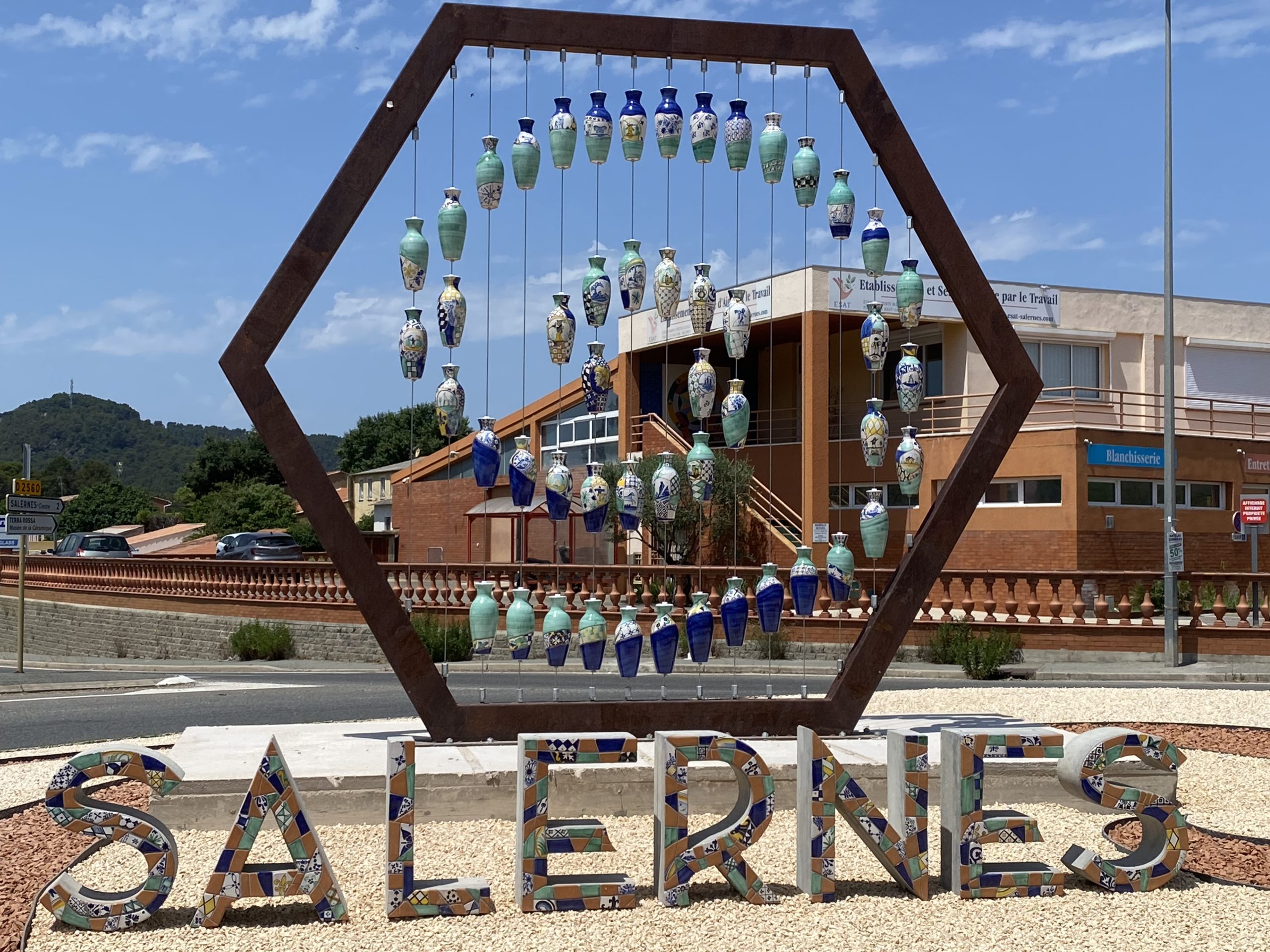 Rond-point installations patrimoine