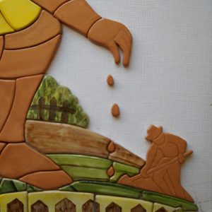 Projet-ceramique-ecologie Fresque-murale-écologiste